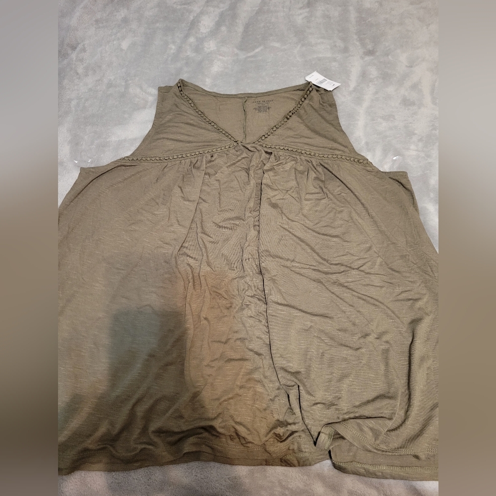 Lane Bryant Swing tank top blouse